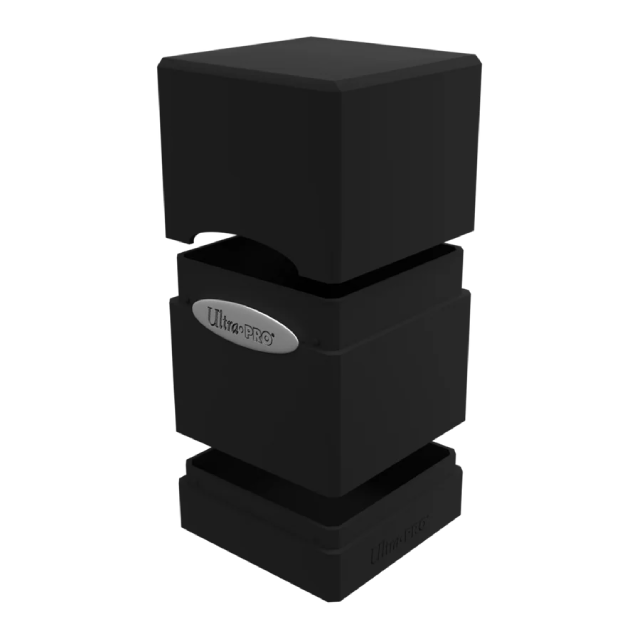 Satin Tower - Jet Black