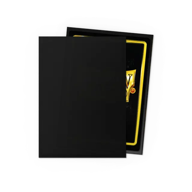 Dragon Shield Sleeves: Standard - Matte Non-Glare Black V2 (100 ct.)