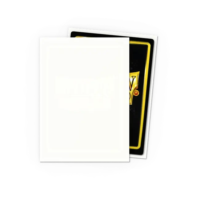 Dragon Shield Sleeves: Standard - Matte White (100 ct.)