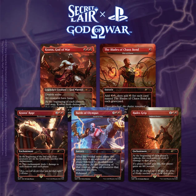 Secret Lair X God of War: Greek (Non-Foil)