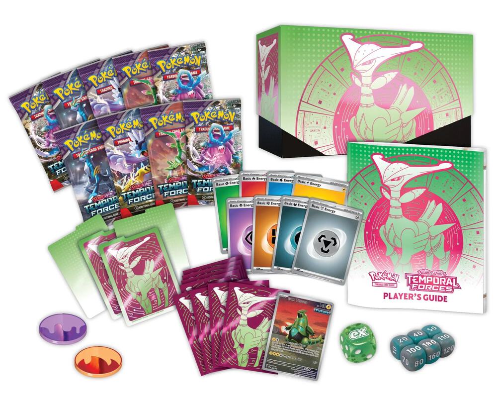 Temporal Forces Elite Trainer Box [Iron Leaves ex]