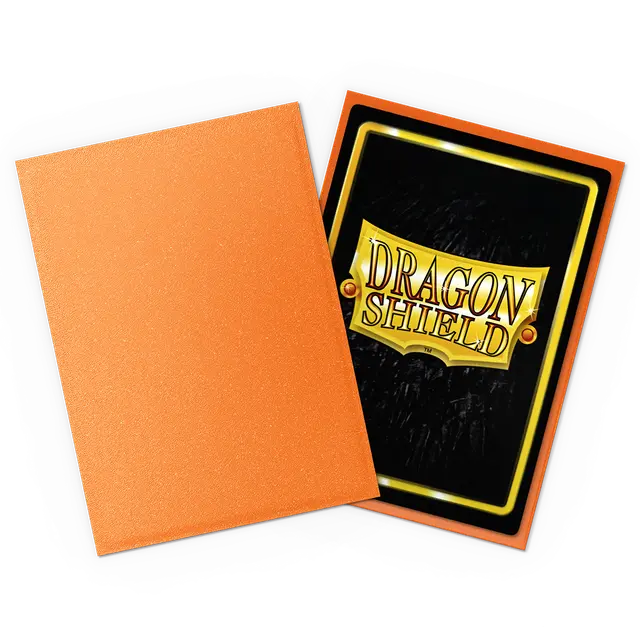 Dragon Shield Sleeves: Standard - Matte Amber (100 ct.)