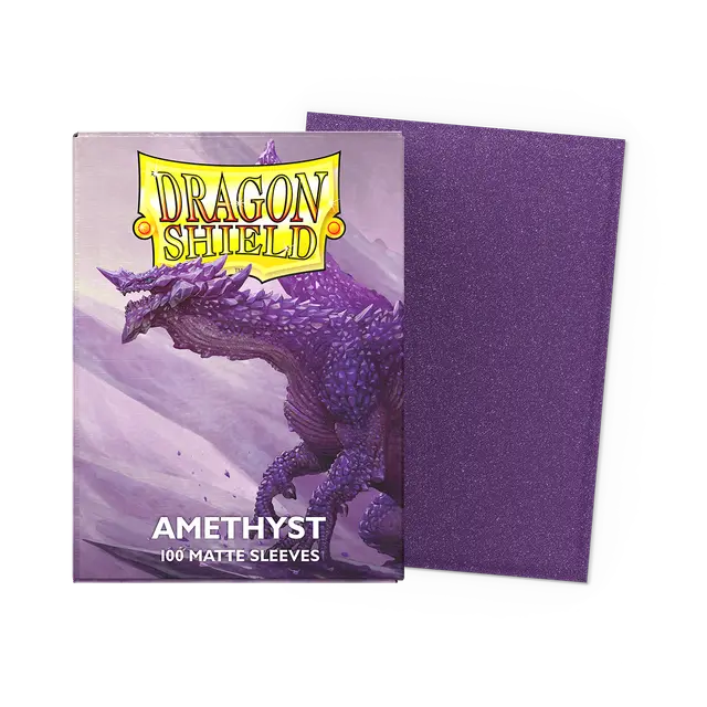 Dragon Shield Sleeves: Standard - Matte Amethyst (100 ct.)