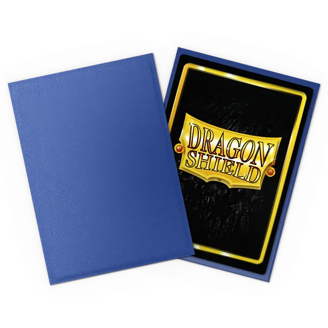 Dragon Shield Sleeves: Standard - Matte Non-Glare Blue (100 ct.)