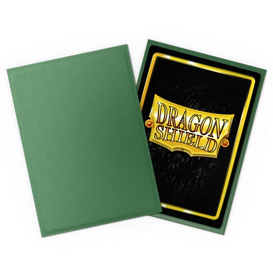 Dragon Shield Sleeves: Standard - Matte Non-Glare Forest Green (100 ct.)