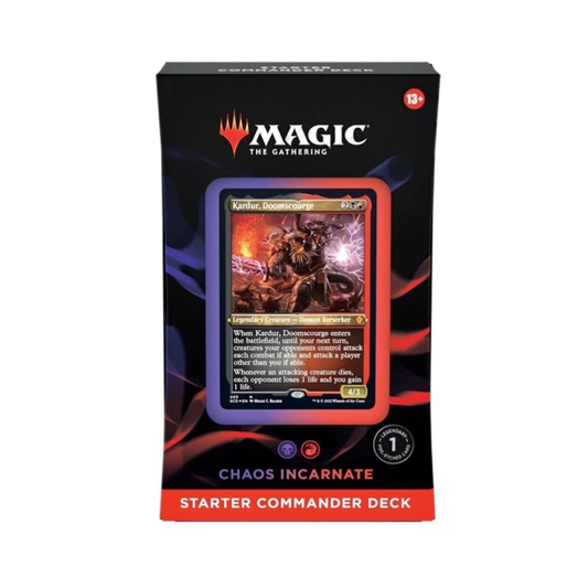 2022 Starter Commander Deck Chaos Incarnate