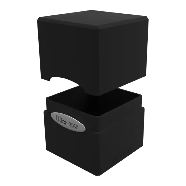 Satin Cube - Jet Black