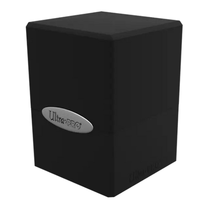 Satin Cube - Jet Black