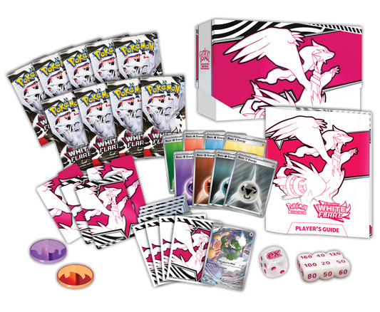 White Flare Elite Trainer Box