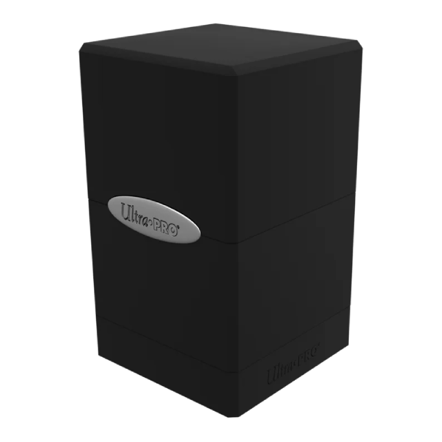 Satin Tower - Jet Black