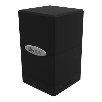 Satin Tower - Jet Black
