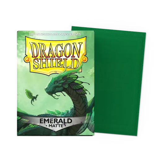 Dragon Shield Sleeves: Standard - Matte Emerald (100 ct.)