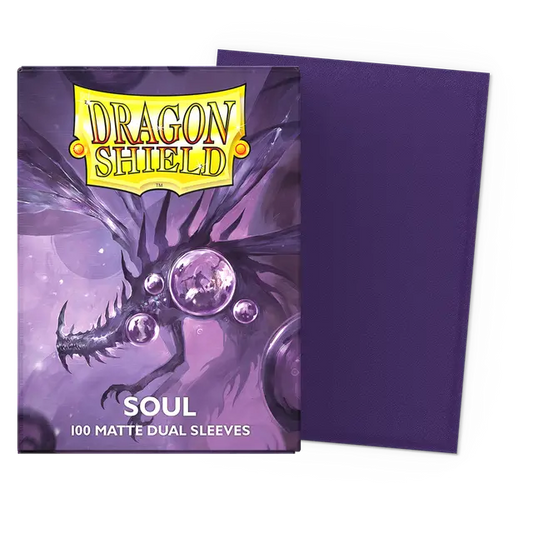 Dragon Shield Sleeves: Standard DUAL - Matte Soul (100 ct.)