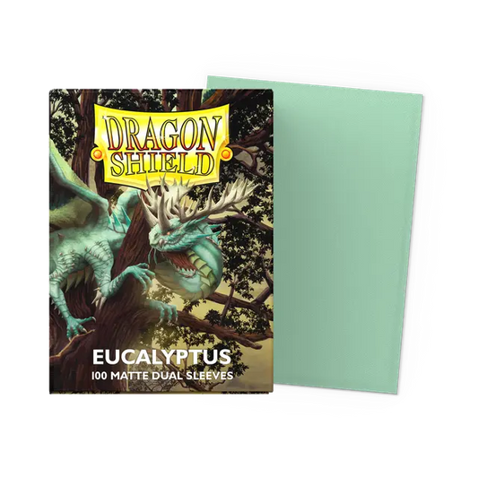 Dragon Shield Sleeves: Standard DUAL - Matte Eucalyptus (100 ct.)