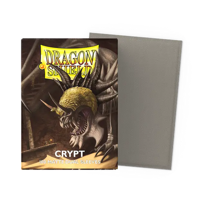 Dragon Shield Sleeves: Standard DUAL- Matte Crypt (100 ct.)