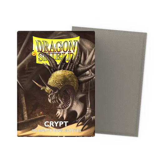 Dragon Shield Sleeves: Standard DUAL- Matte Crypt (100 ct.)
