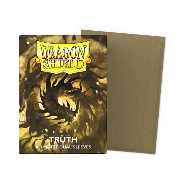 Dragon Shield Sleeves: Standard DUAL - Matte Truth (100 ct.)