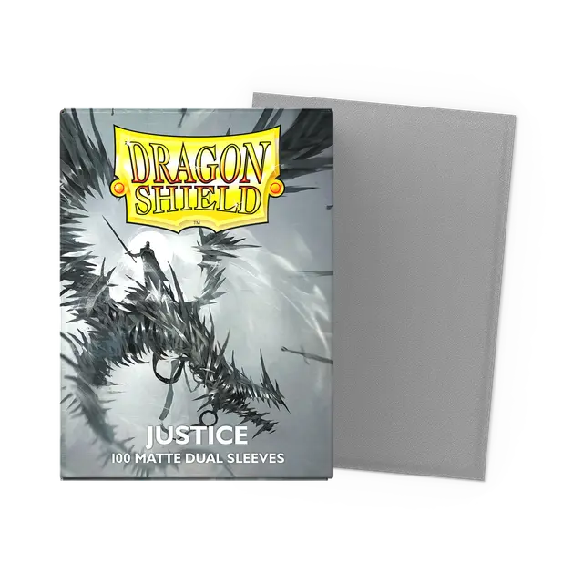 Dragon Shield Sleeves: Standard DUAL - Matte Justice (100 ct.)