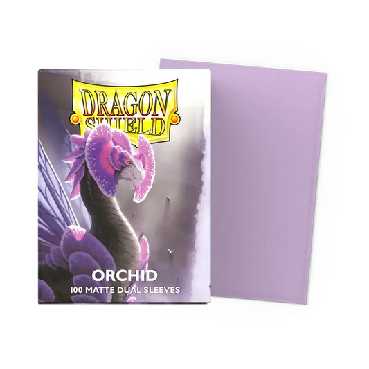Dragon Shield Sleeves: Standard DUAL- Matte Orchid (100 ct.)