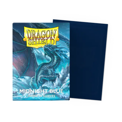 Dragon Shield Sleeves: Standard - Matte Midnight Blue (100 ct.)