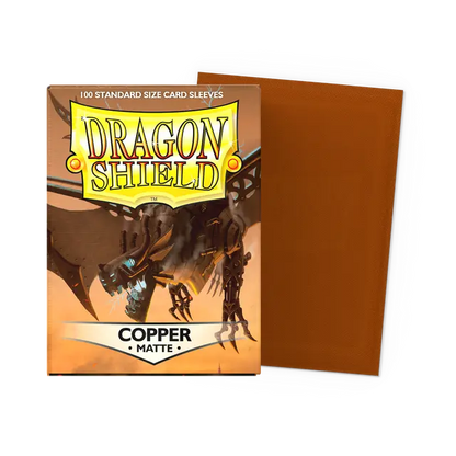 Dragon Shield Sleeves: Standard - Matte Copper (100 ct.)