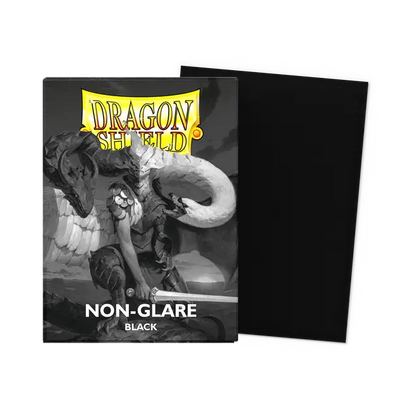 Dragon Shield Sleeves: Standard - Matte Non-Glare Black V2 (100 ct.)