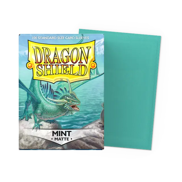 Dragon Shield Sleeves: Standard - Matte Mint (100 ct.)