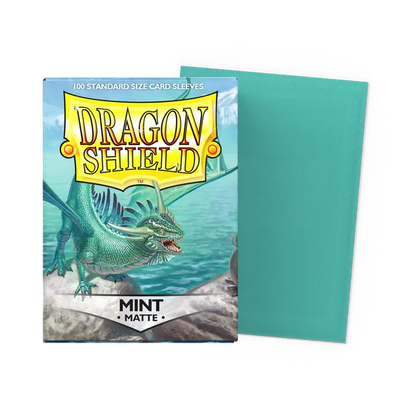 Dragon Shield Sleeves: Standard - Matte Mint (100 ct.)
