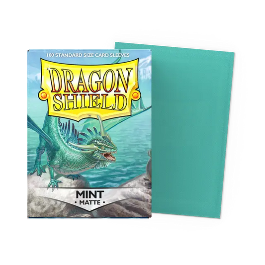 Dragon Shield Sleeves: Standard - Matte Mint (100 ct.)