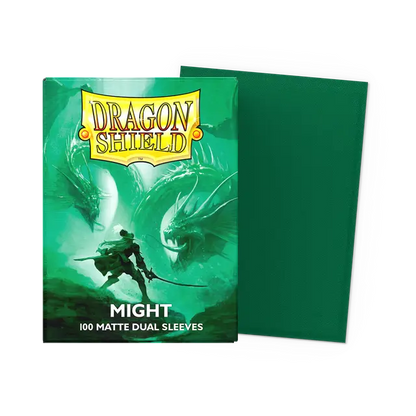 Dragon Shield Sleeves: Standard DUAL - Matte Might (100 ct.)