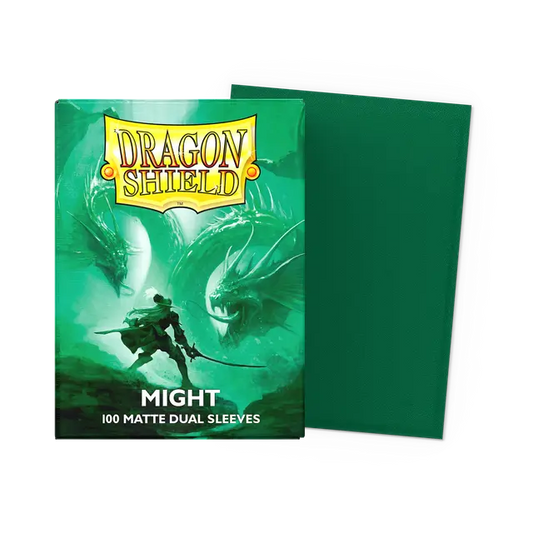 Dragon Shield Sleeves: Standard DUAL - Matte Might (100 ct.)