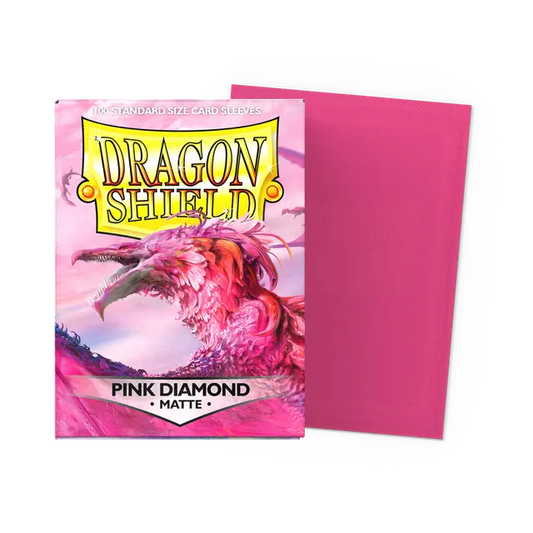 Dragon Shield Sleeves: Standard - Matte Pink Diamond (100 ct.)