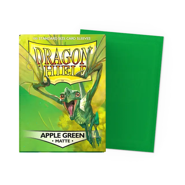 Dragon Shield Sleeves: Standard - Matte Apple Green (100 ct.)