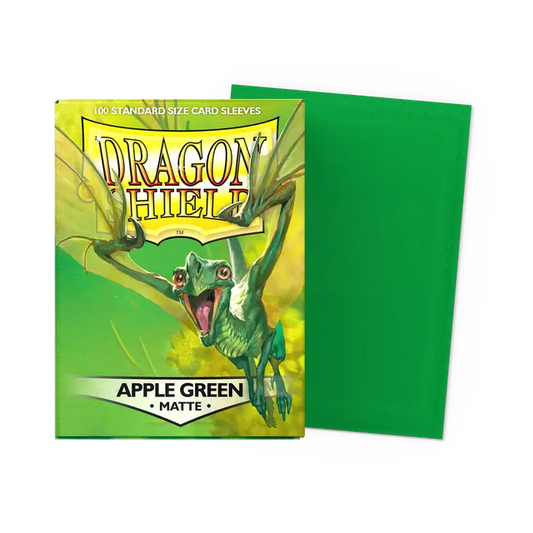 Dragon Shield Sleeves: Standard - Matte Apple Green (100 ct.)