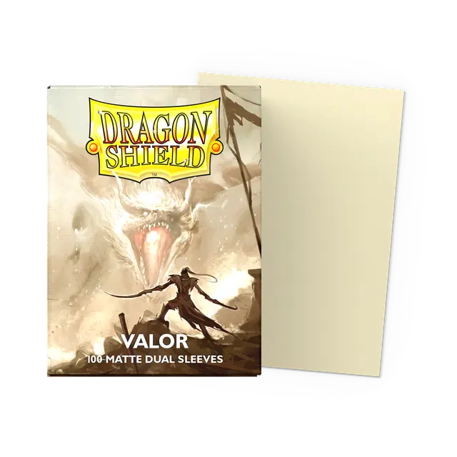 Dragon Shield Sleeves: Standard DUAL - Matte Valor (100 ct.)