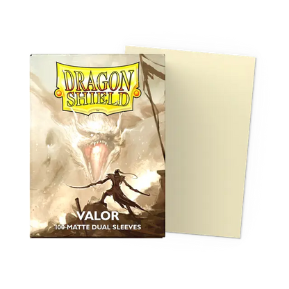 Dragon Shield Sleeves: Standard DUAL - Matte Valor (100 ct.)