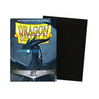 Dragon Shield Sleeves: Standard - Matte Jet (100 ct.)