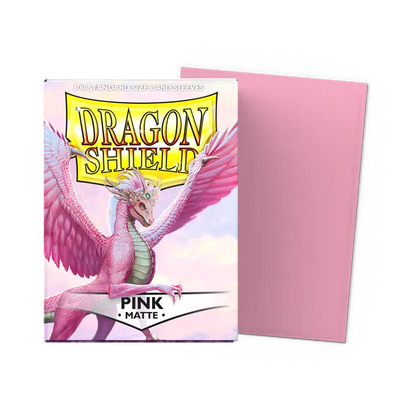 Dragon Shield Sleeves: Standard - Matte Pink (100 ct.)
