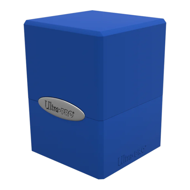 Satin Cube - Pacific Blue