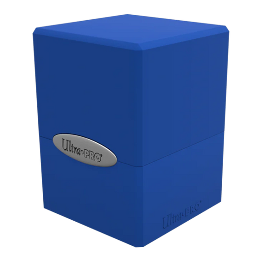 Satin Cube - Pacific Blue