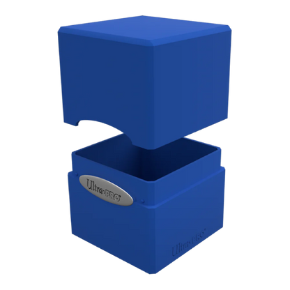 Satin Cube - Pacific Blue