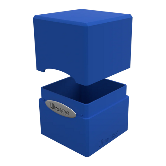 Satin Cube - Pacific Blue