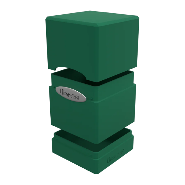 Satin Tower - Forest Green