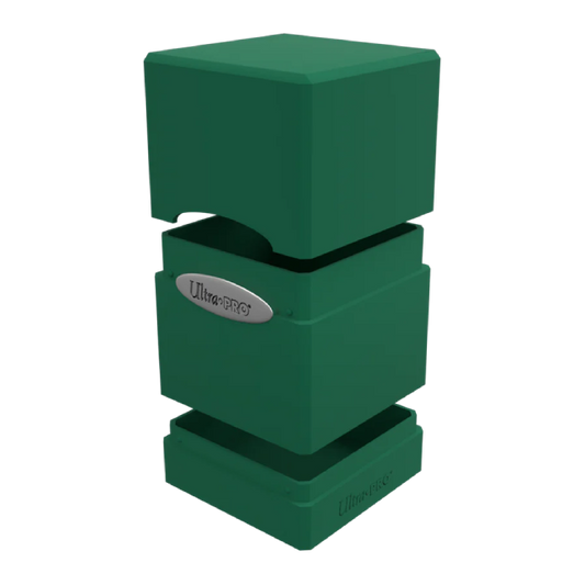 Satin Tower - Forest Green