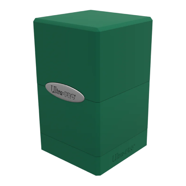 Satin Tower - Forest Green