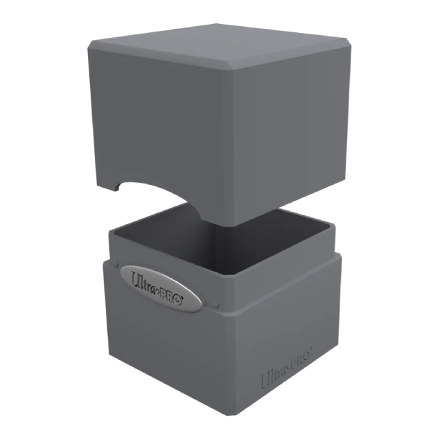 Satin Cube - Smoke Grey