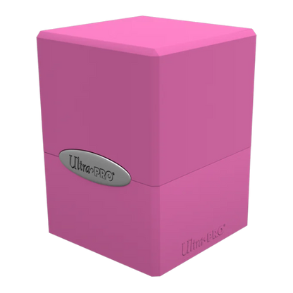 Satin Cube - Hot Pink