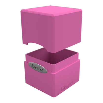 Satin Cube - Hot Pink