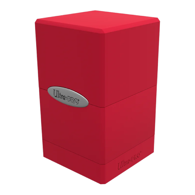Satin Tower - Apple Red