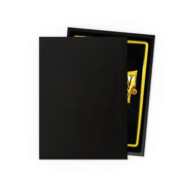 Dragon Shield Sleeves: Standard - Matte Jet (100 ct.)